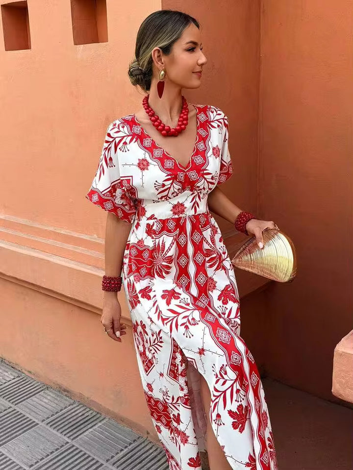 Rochie maxi SHEIN, mix culori