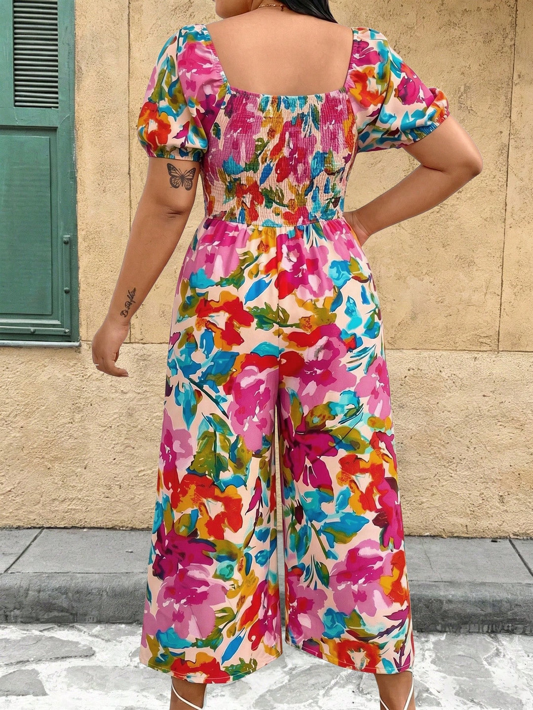 Salopetă lungă SHEIN, mix culori