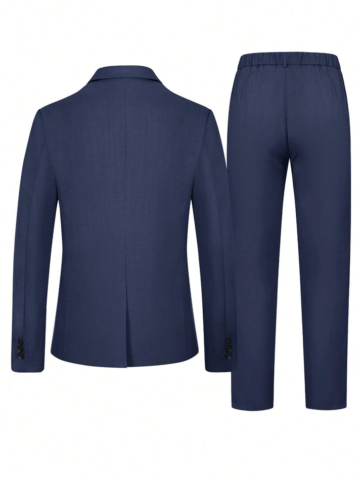 Costum SHEIN, albastru