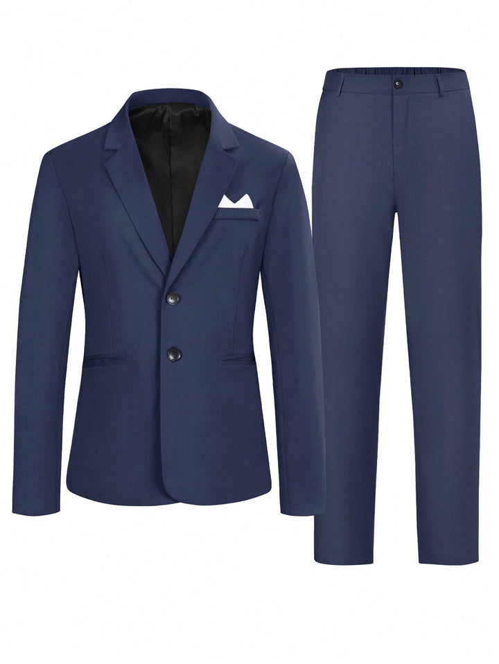 Costum SHEIN, albastru