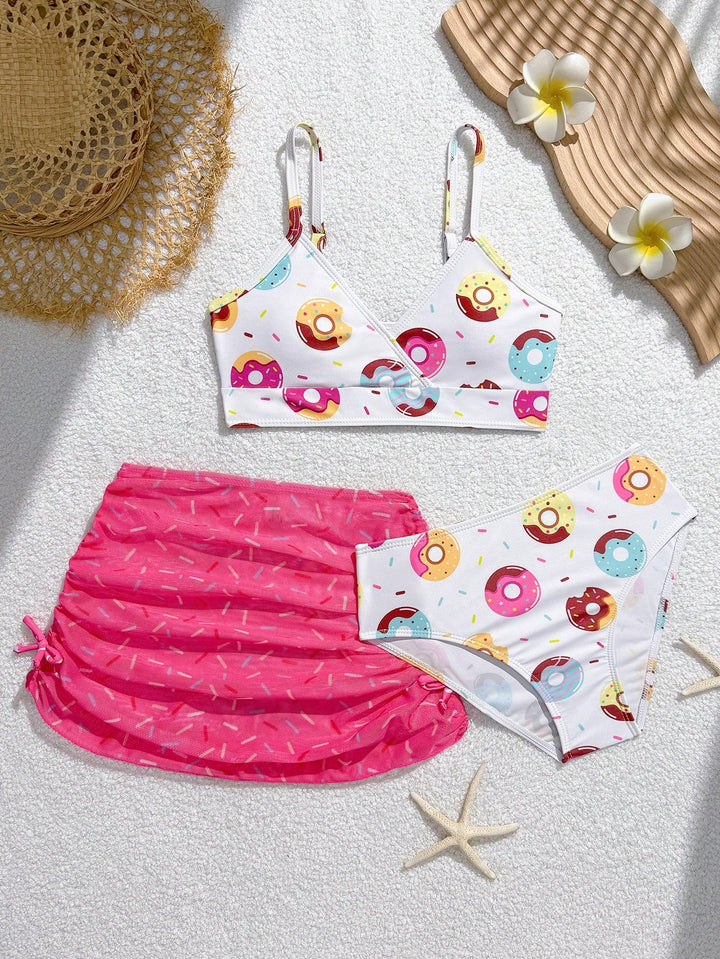 Set bikini SHEIN, mix culori