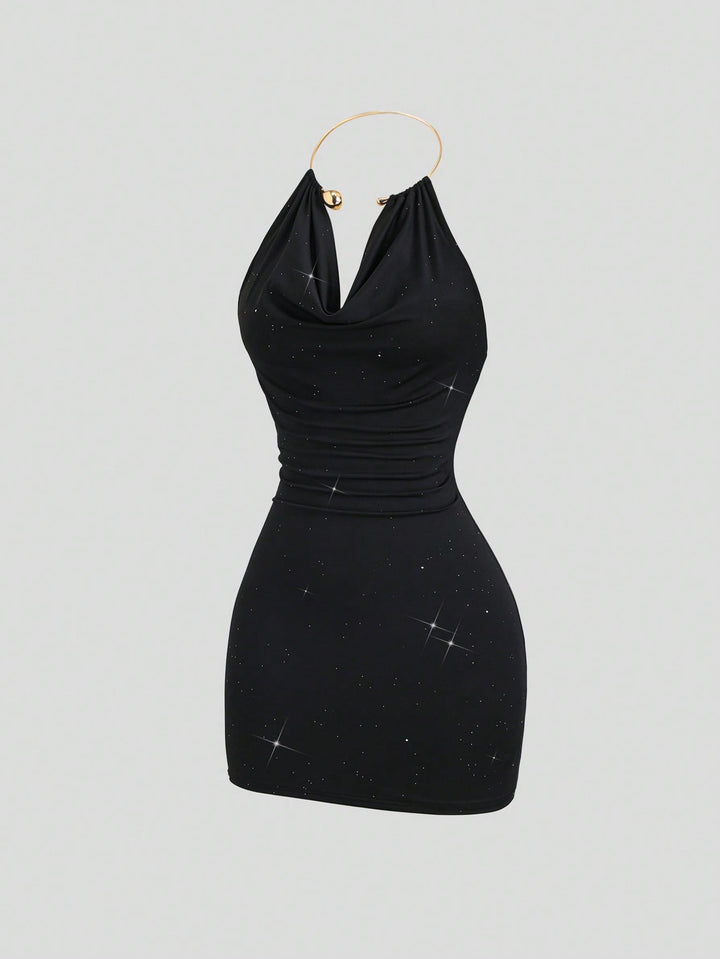 Rochie scurtă SHEIN, negru