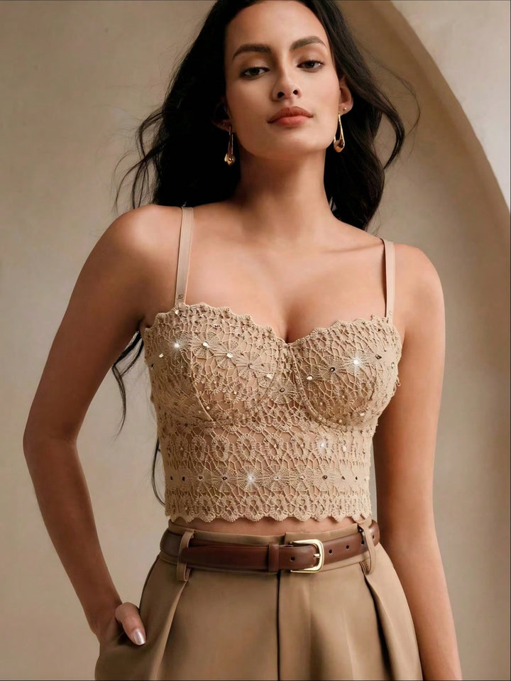 Top SHEIN, bej