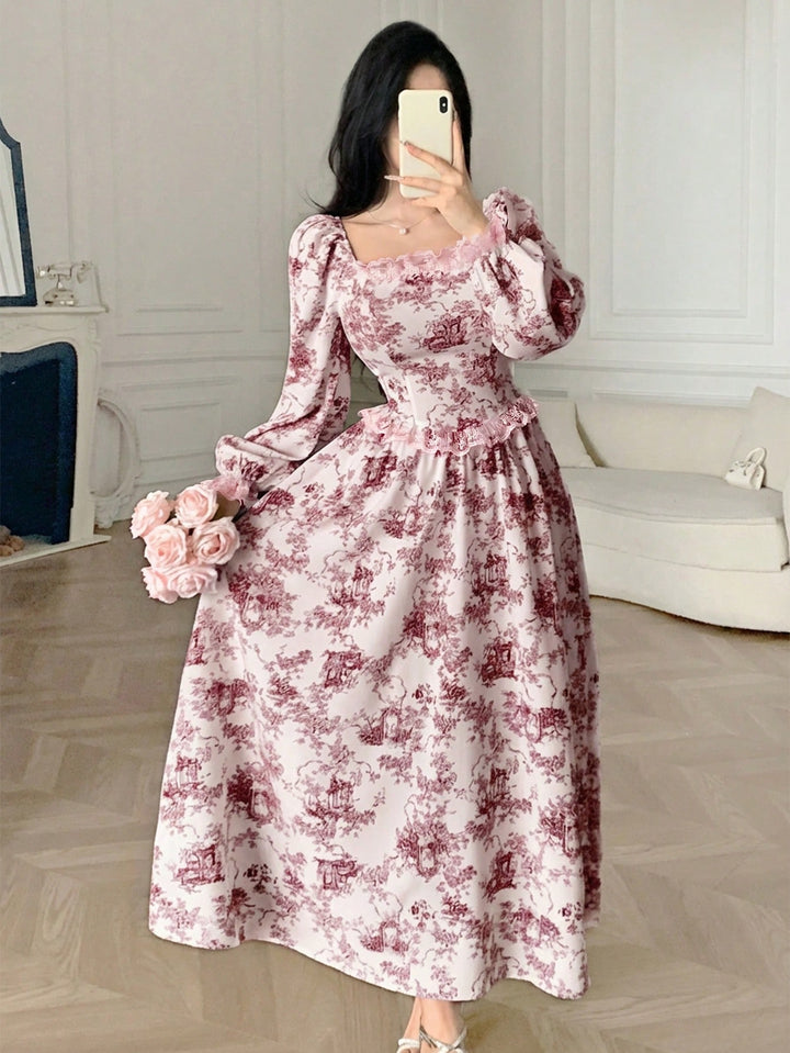 Rochie maxi SHEIN, roz