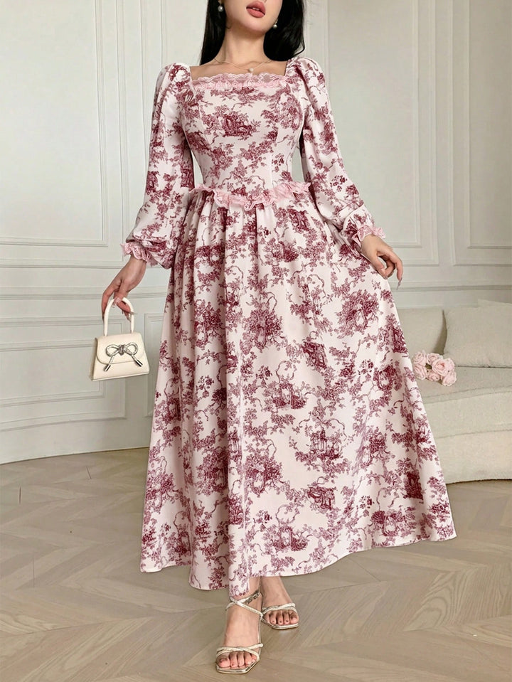 Rochie maxi SHEIN, roz