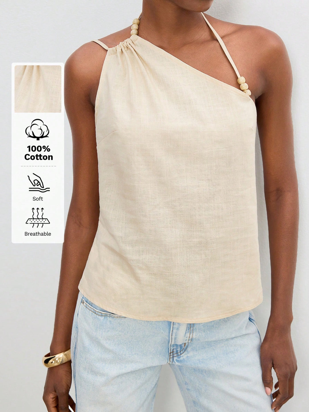 Top SHEIN, bej