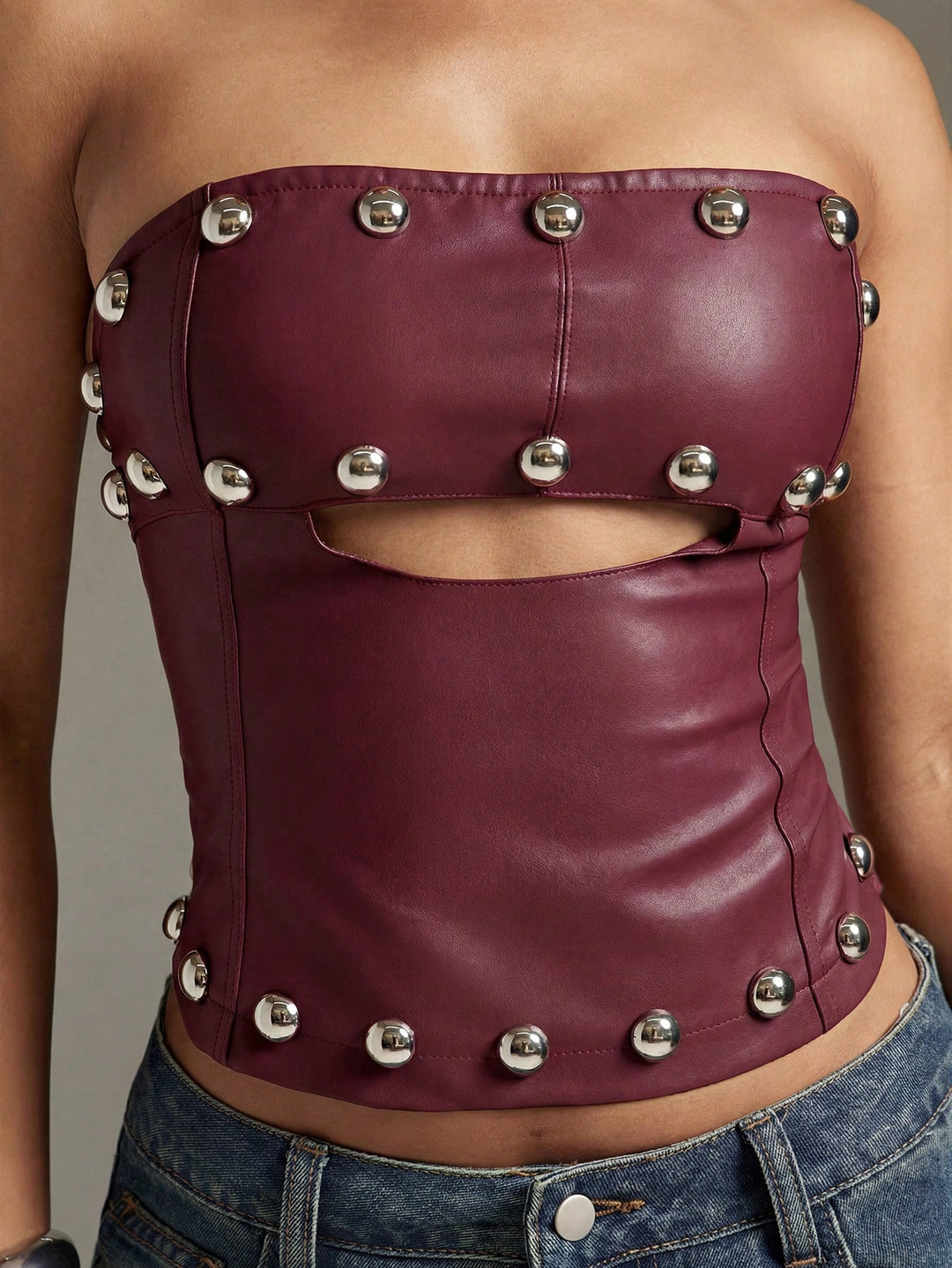 Top SHEIN, vișiniu
