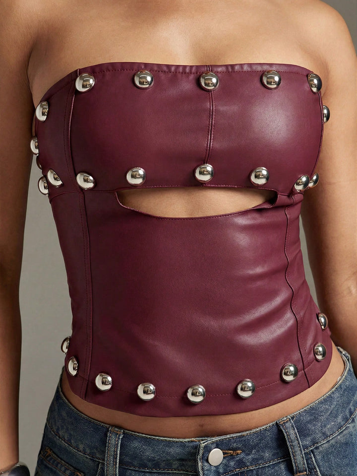 Top SHEIN, vișiniu