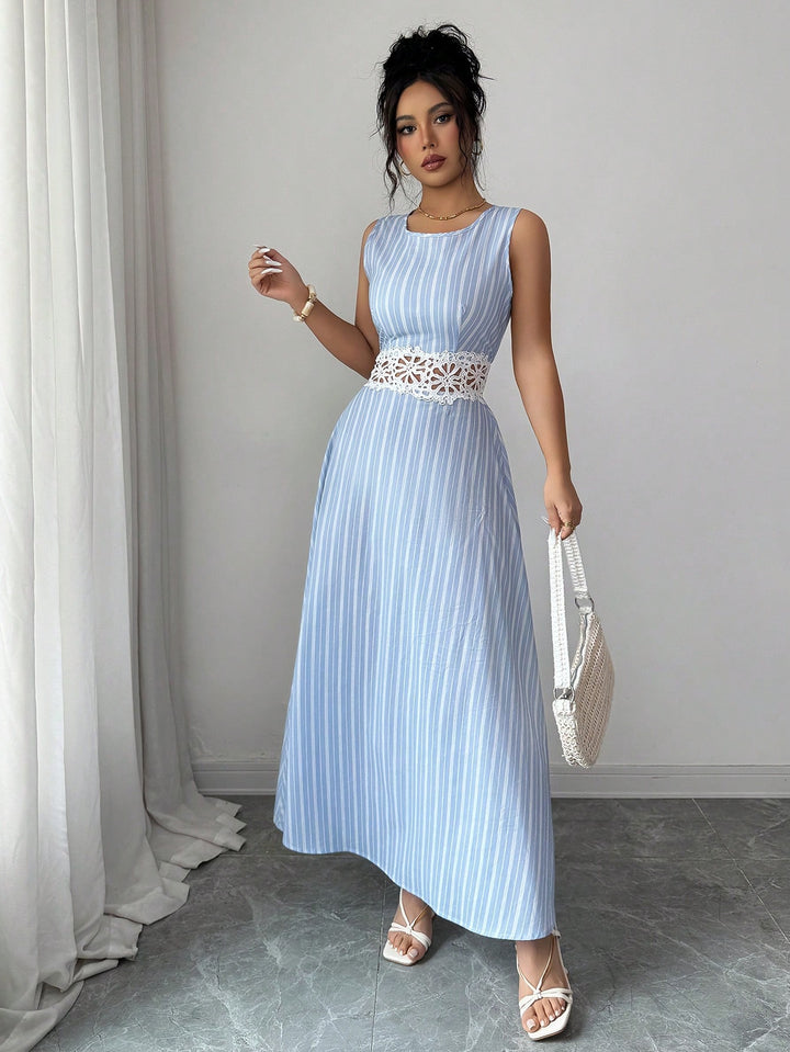 Rochie maxi SHEIN, albastru