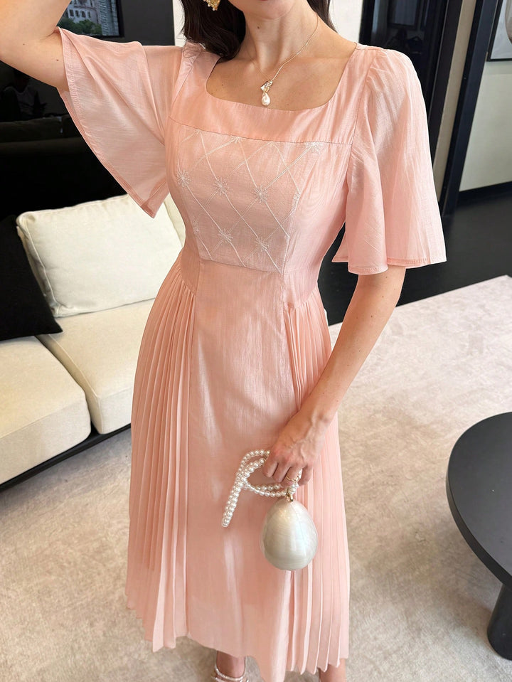 Rochie maxi SHEIN, roz