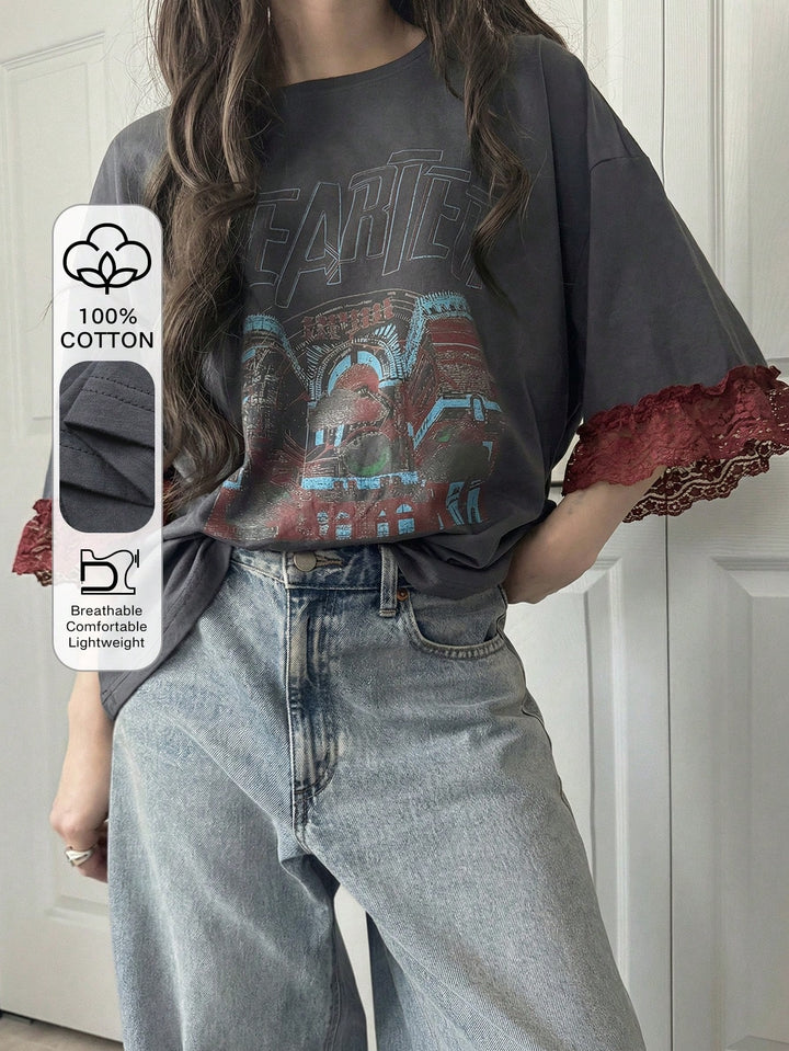Tricou SHEIN, gri