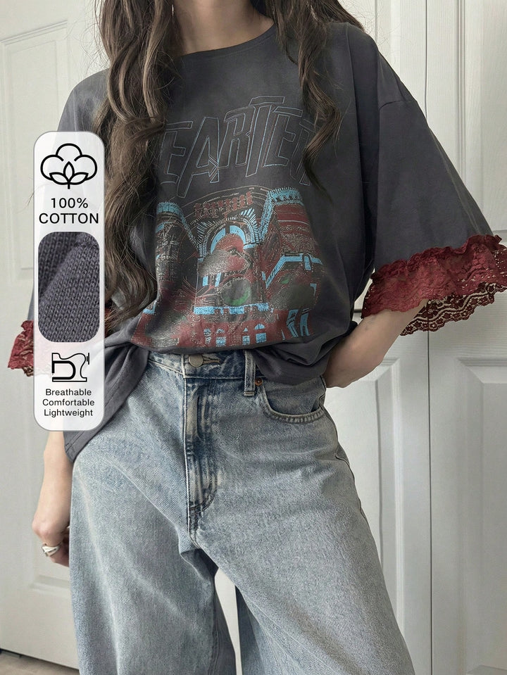 Tricou SHEIN, gri
