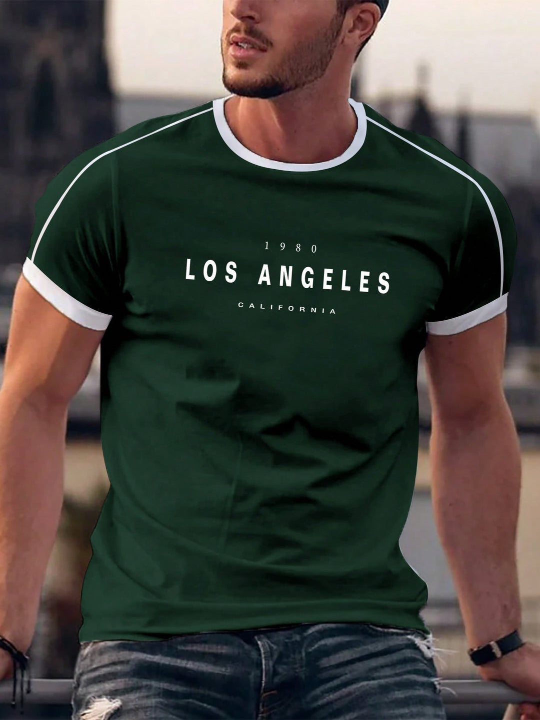 Tricou SHEIN, verde