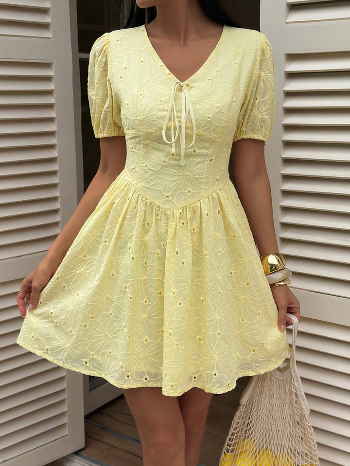Rochie scurtă SHEIN, galben