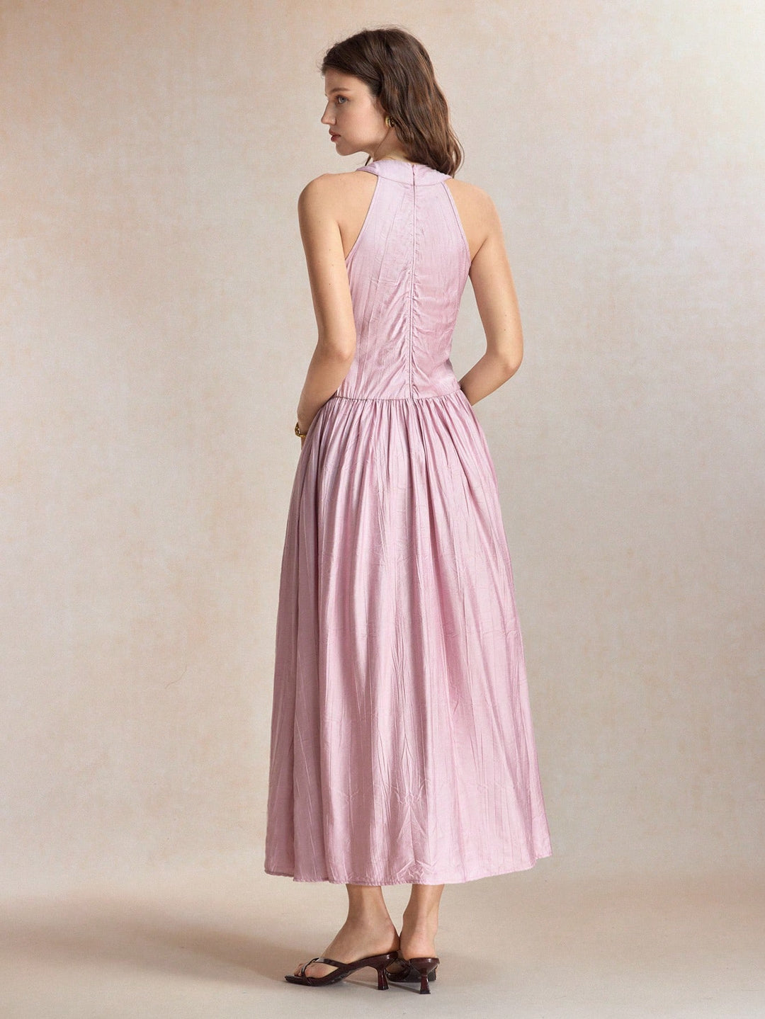 Rochie maxi SHEIN, roz