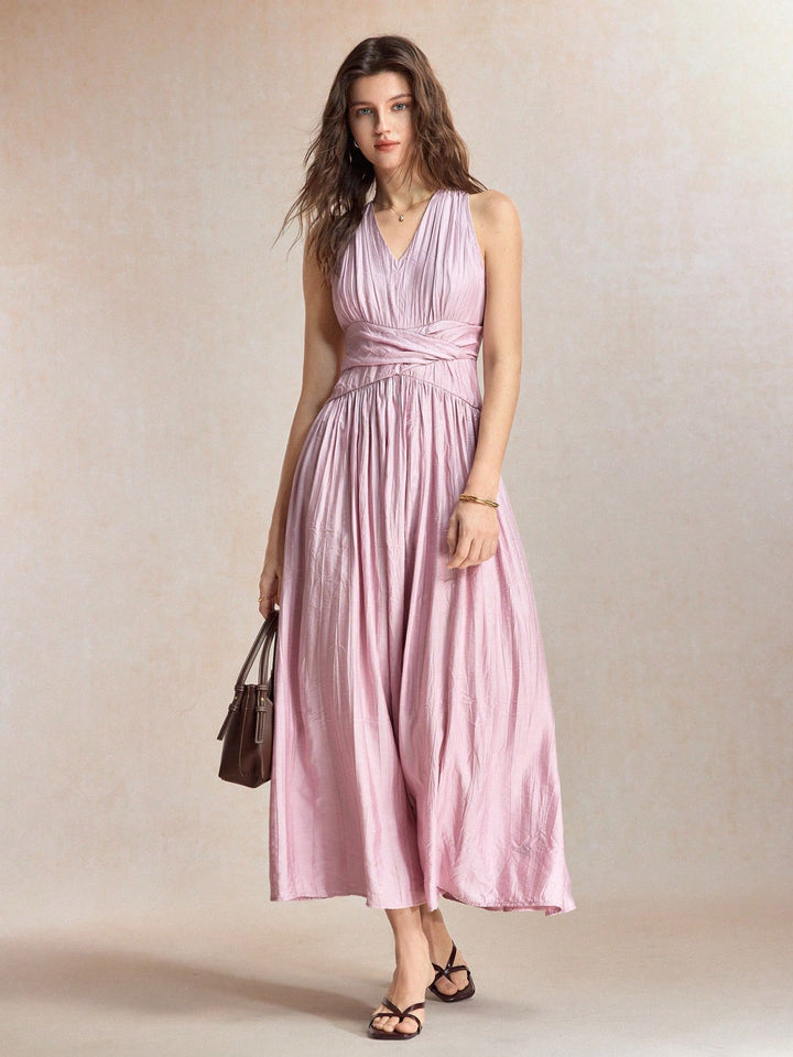 Rochie maxi SHEIN, roz