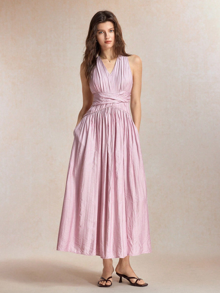 Rochie maxi SHEIN, roz