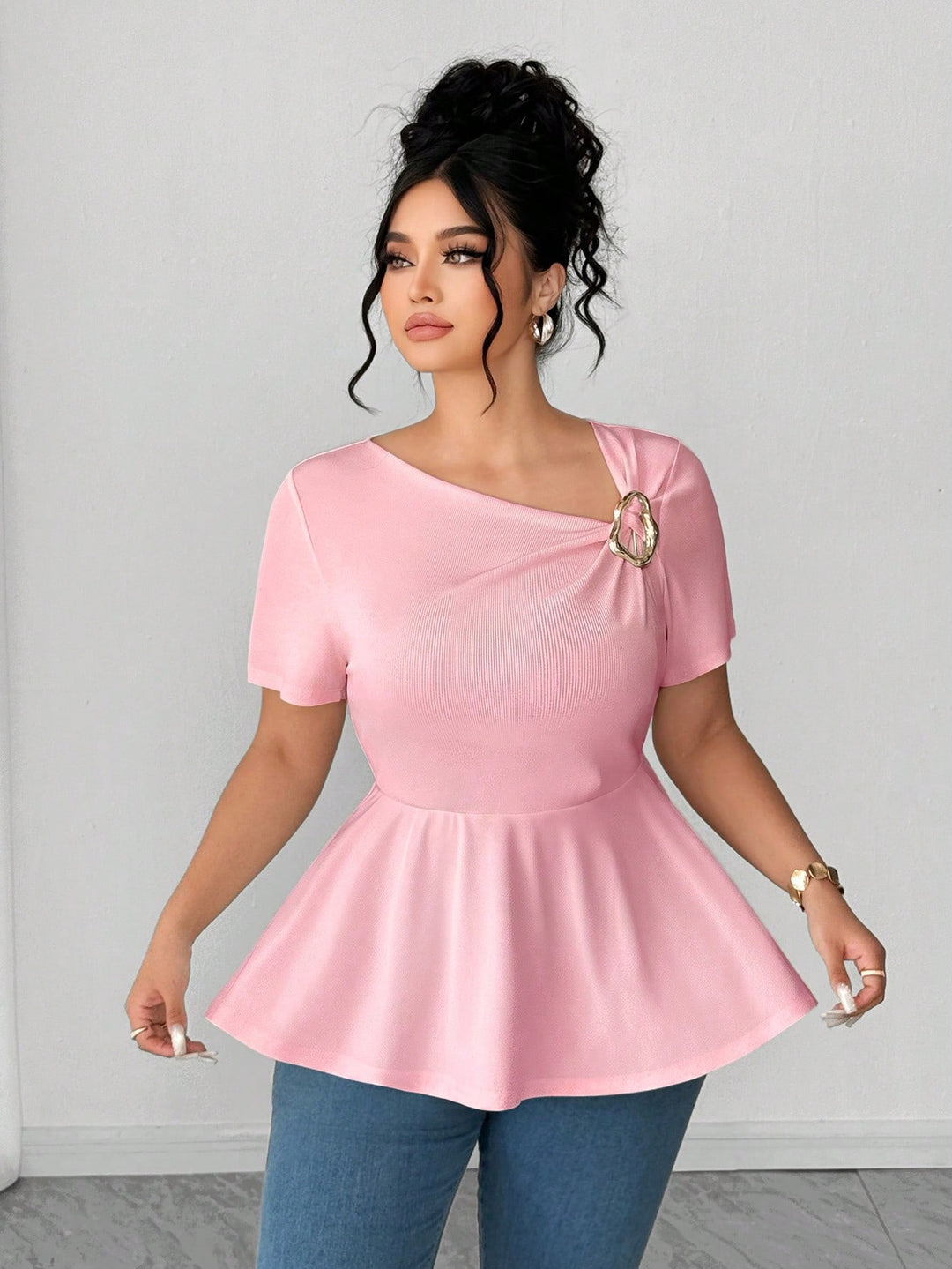 Tricou SHEIN, roz