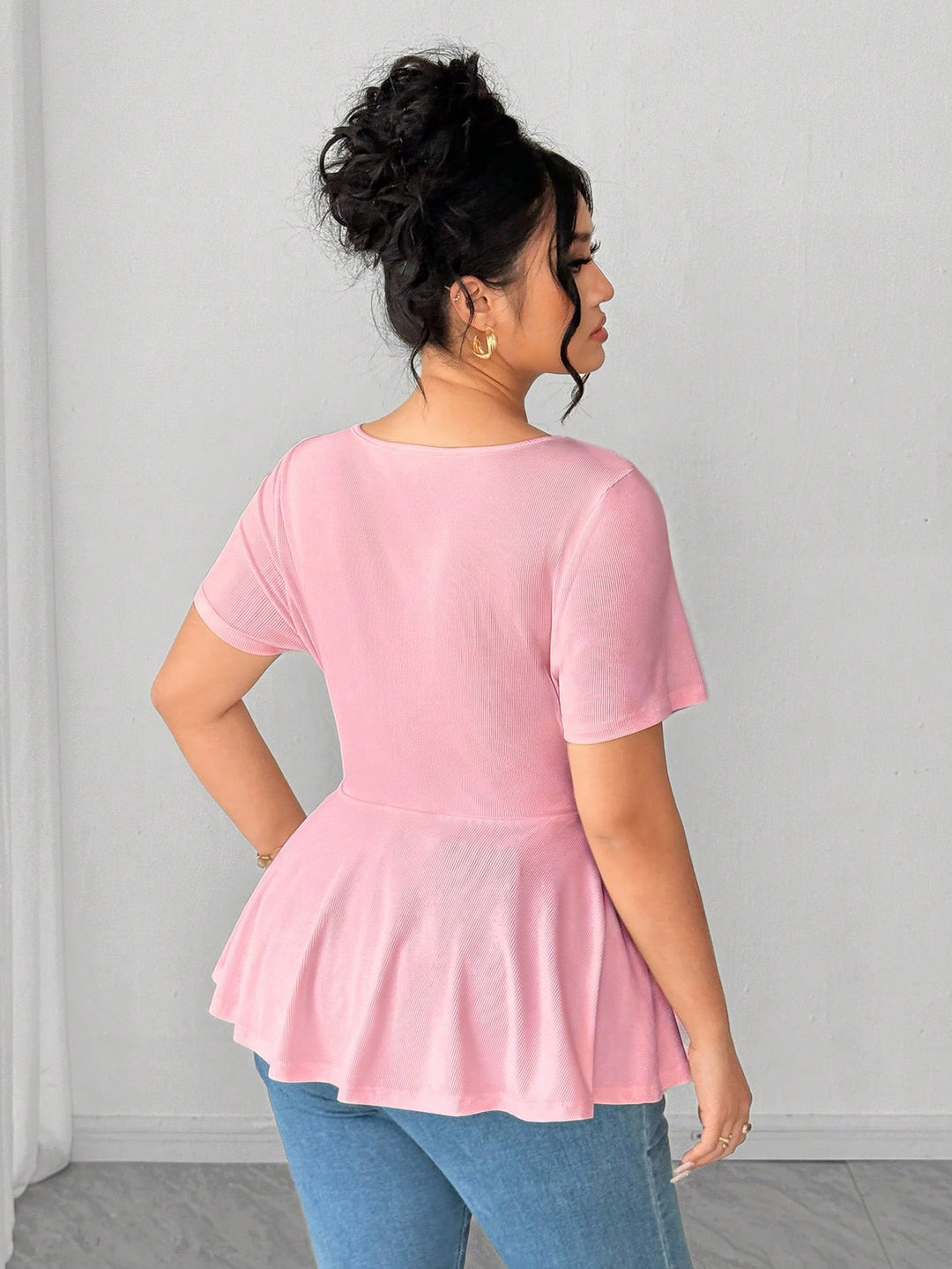 Tricou SHEIN, roz