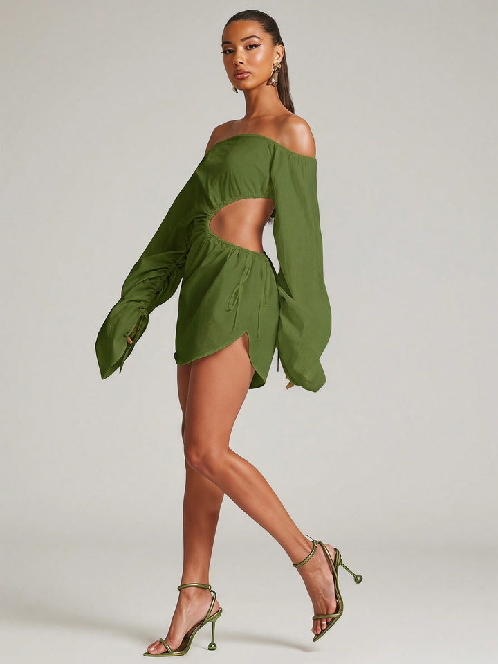 Top SHEIN, verde