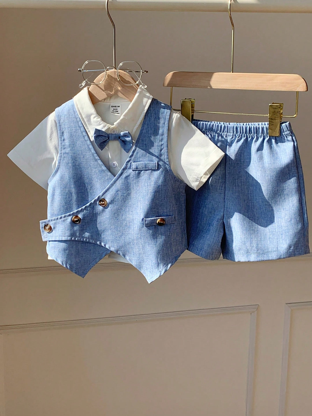 Costum SHEIN, albastru