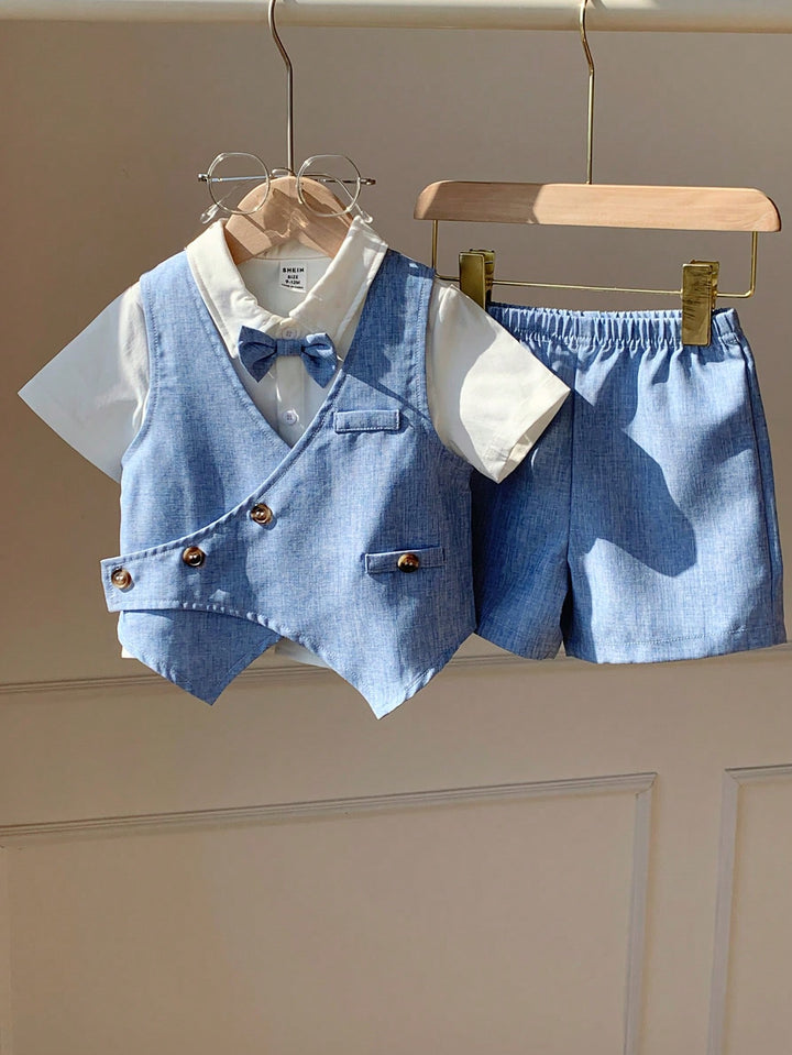Costum SHEIN, albastru