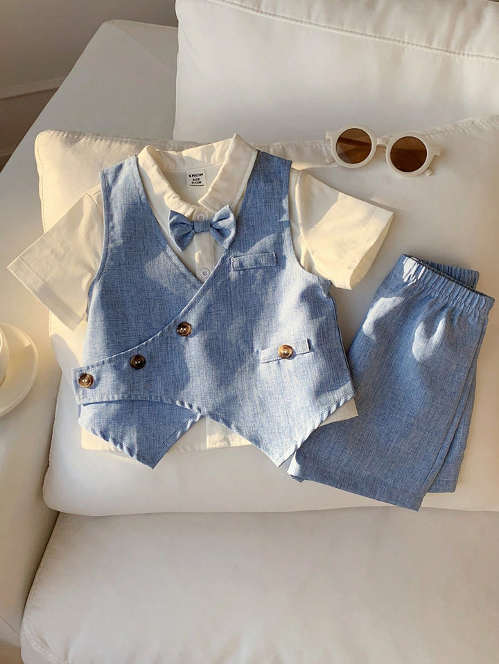 Costum SHEIN, albastru