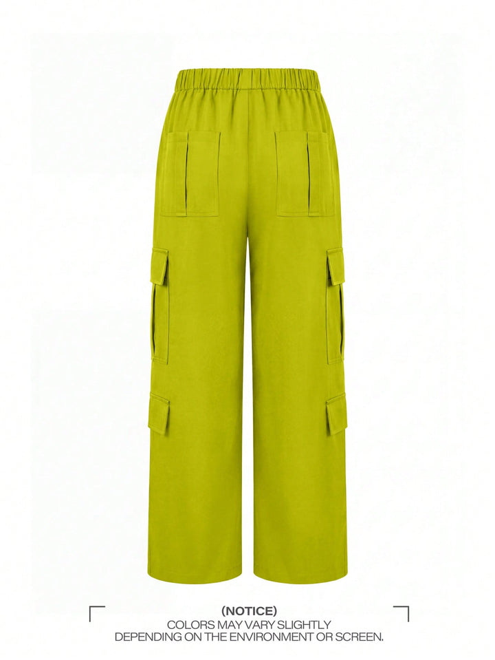 Pantaloni SHEIN, verde