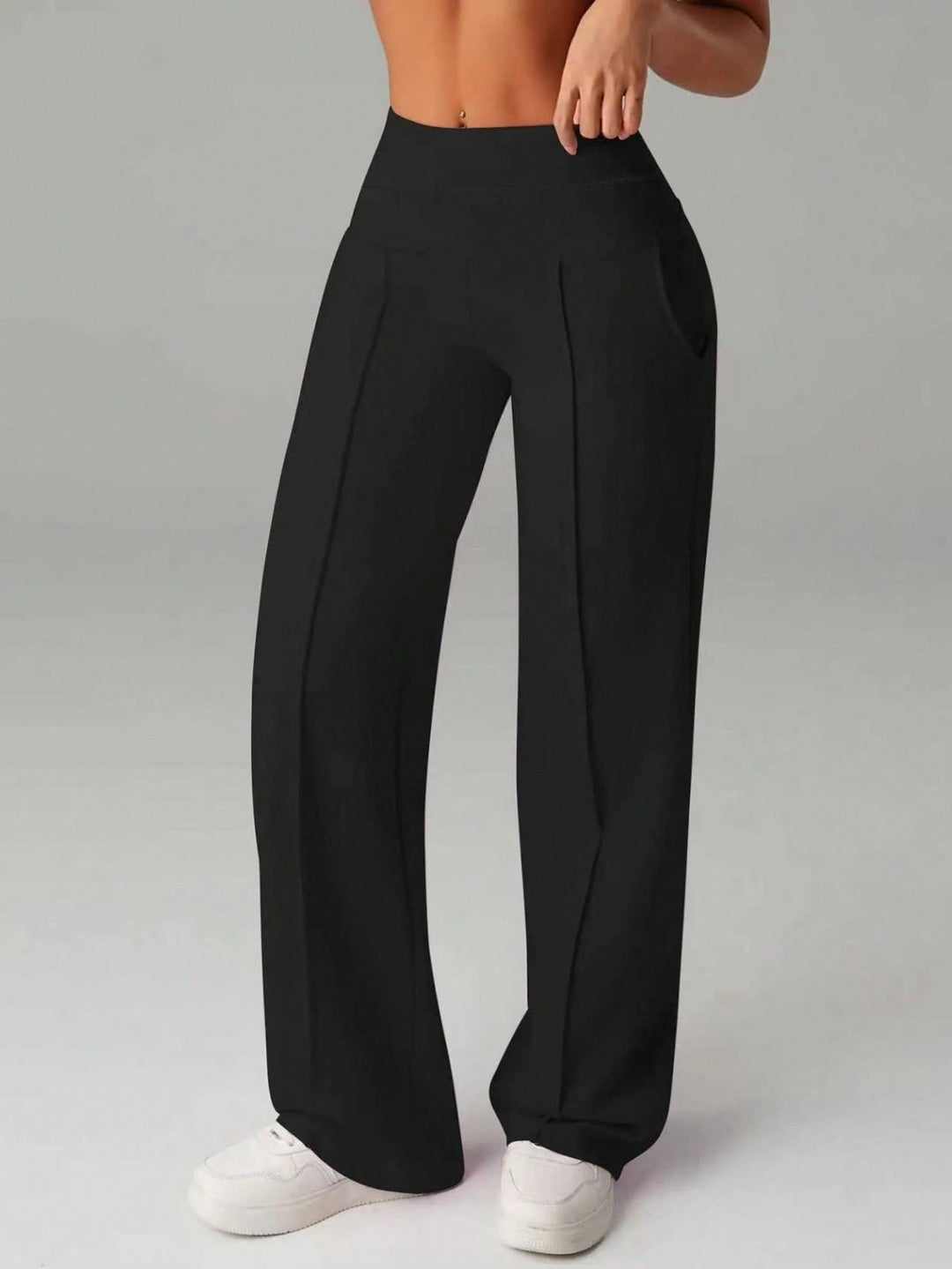 Pantaloni SHEIN, negru