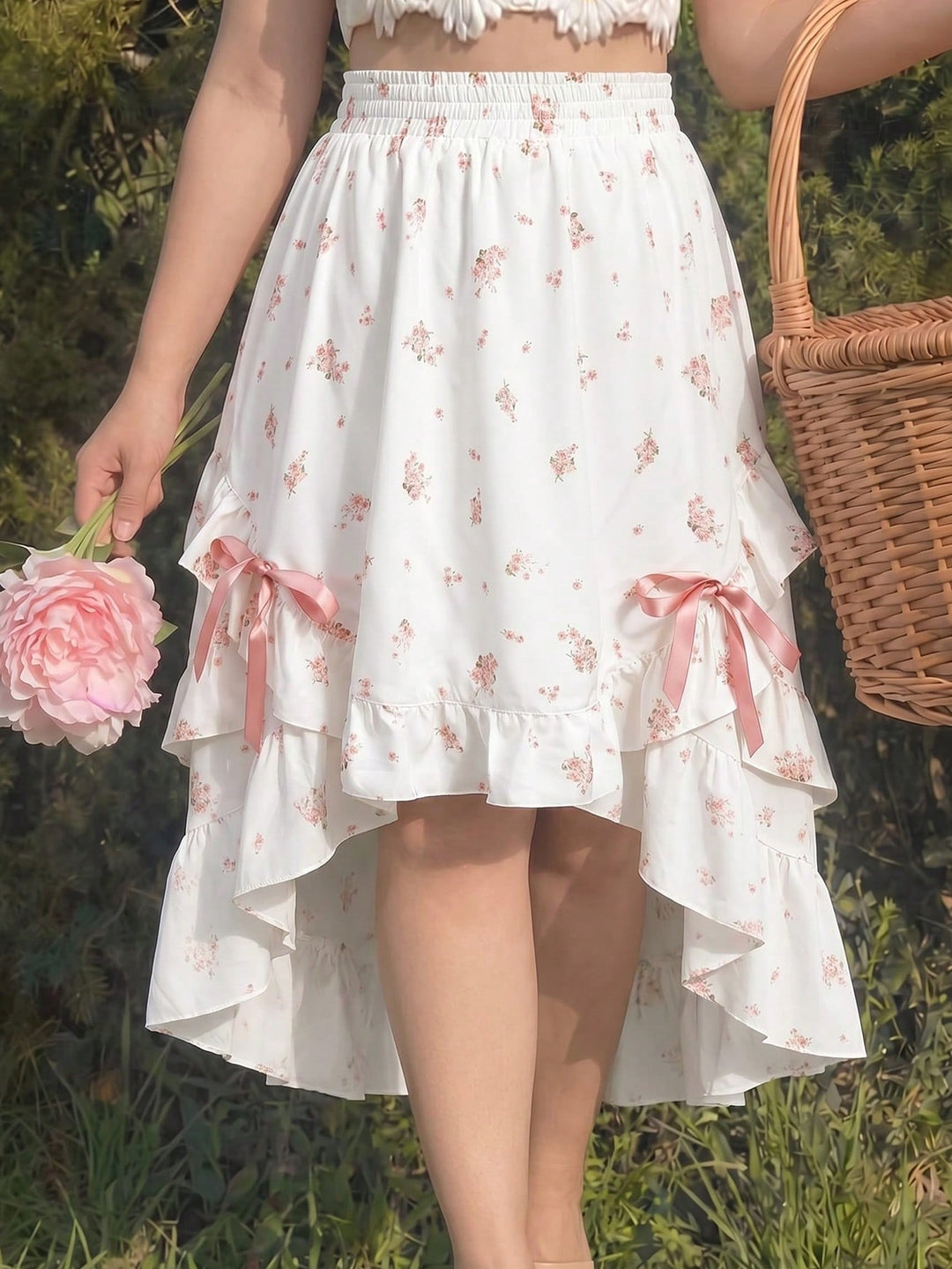 Fustă maxi SHEIN, mix culori