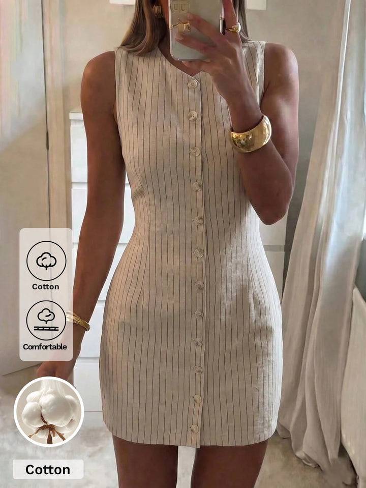 Rochie mini SHEIN, bej