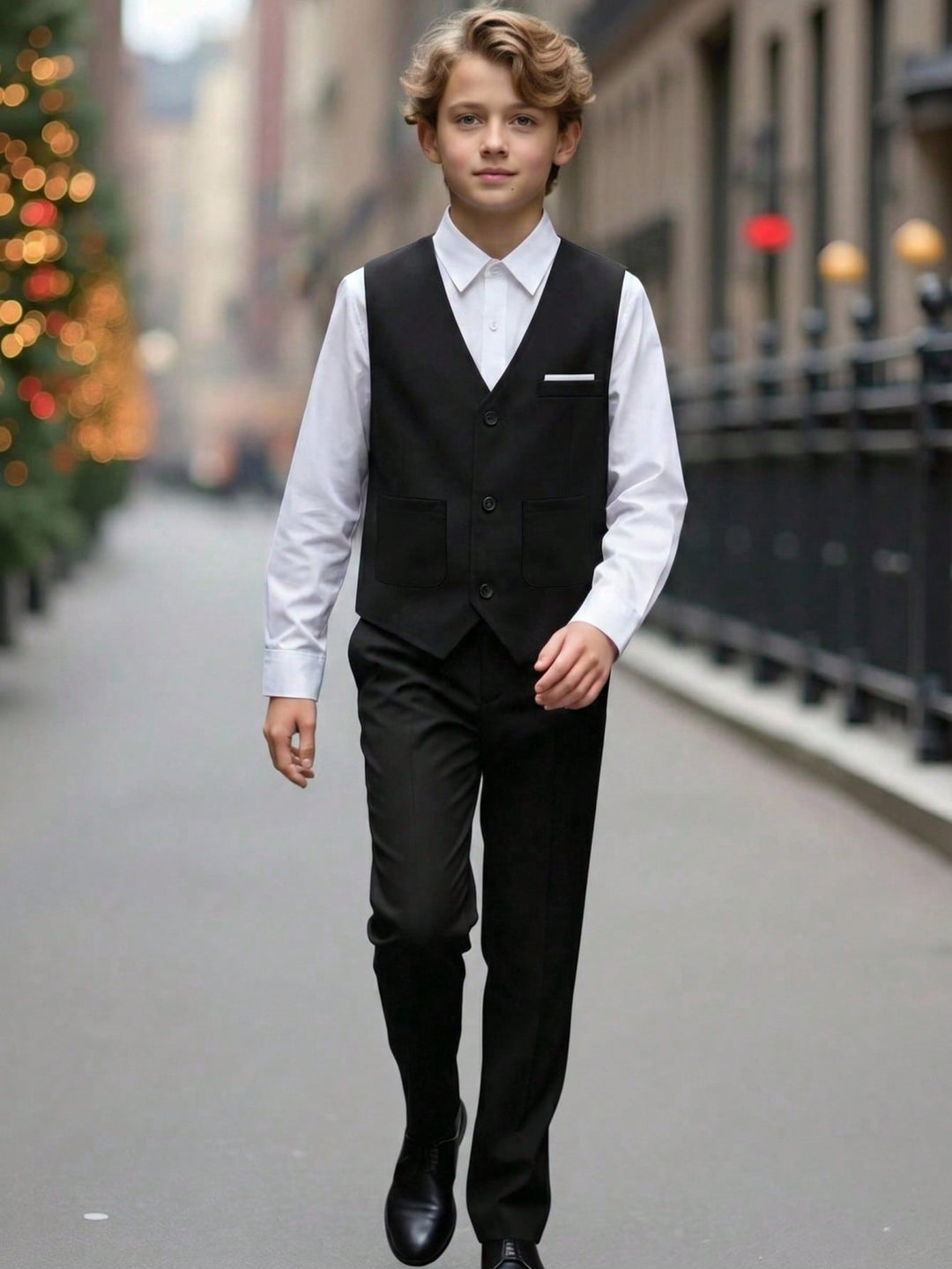 Costum SHEIN, negru
