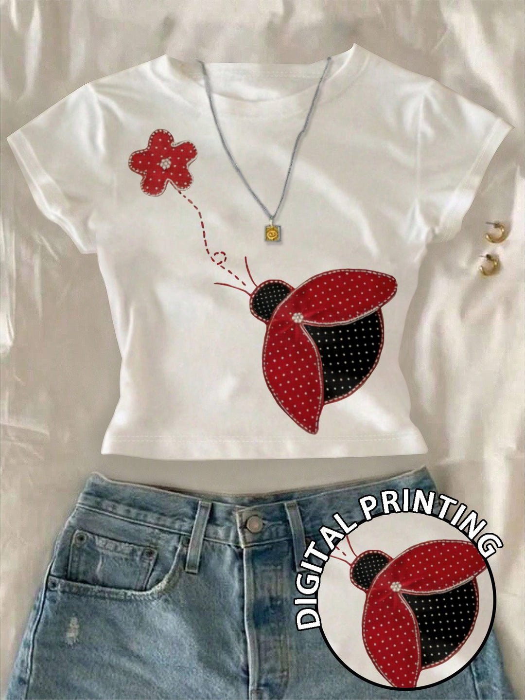 Tricou SHEIN, alb