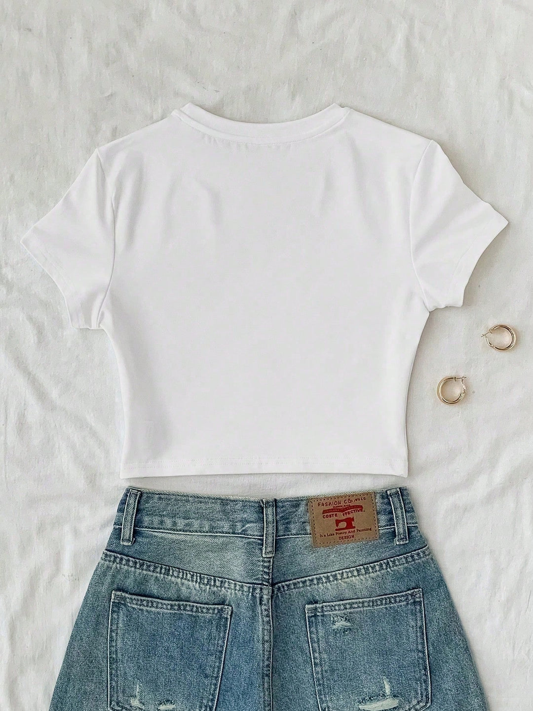Tricou SHEIN, alb
