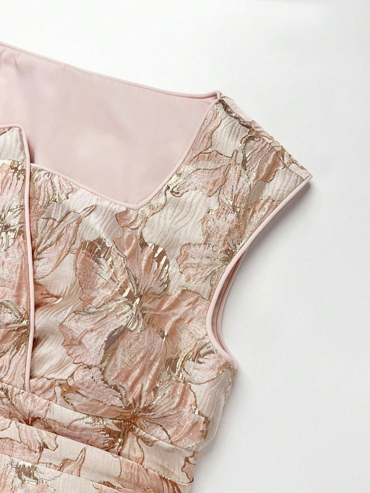Bluza elegantă SHEIN, roz