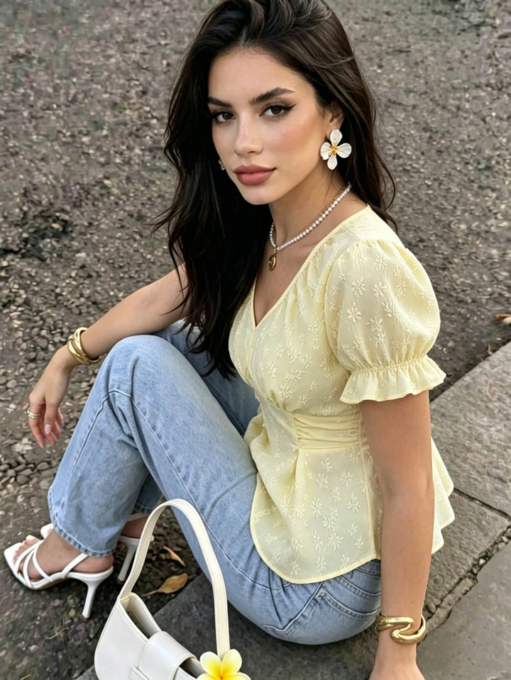 Bluza SHEIN, galben