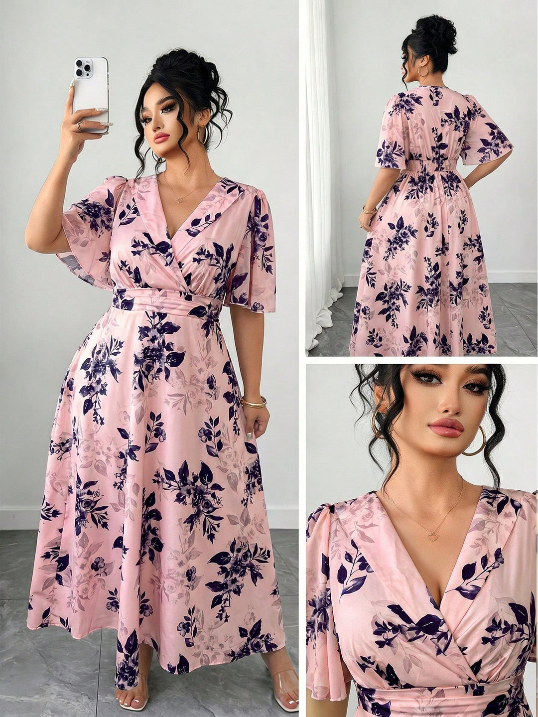 Rochie SHEIN, roz