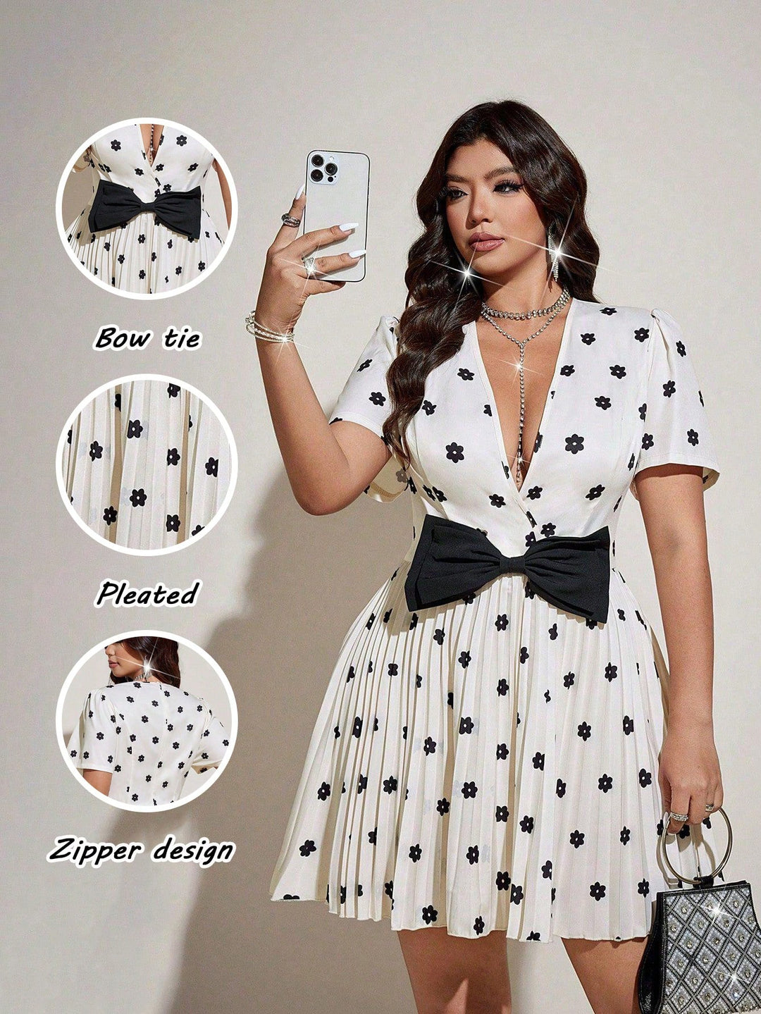 Rochie SHEIN, mix culori