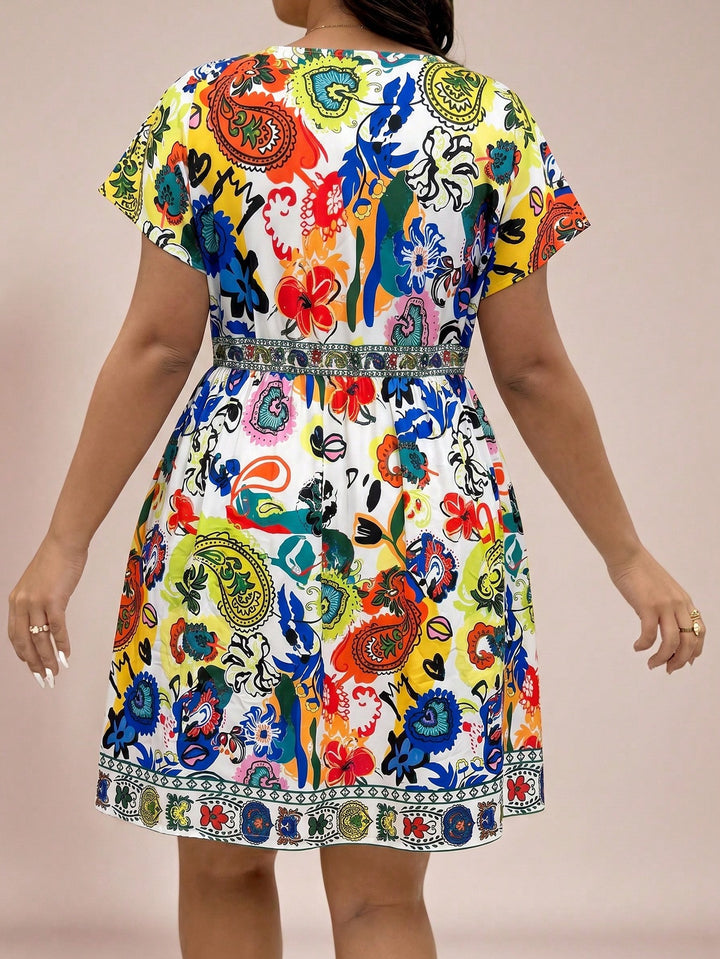 Rochie SHEIN, mix culori