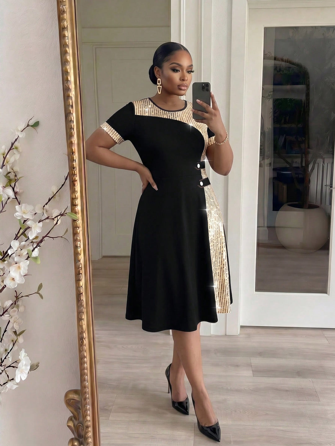 Rochie SHEIN, mix culori