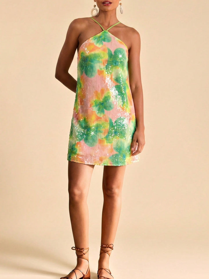 Rochie mini SHEIN, mix culori