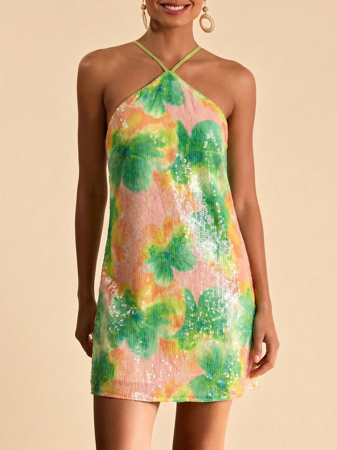 Rochie mini SHEIN, mix culori