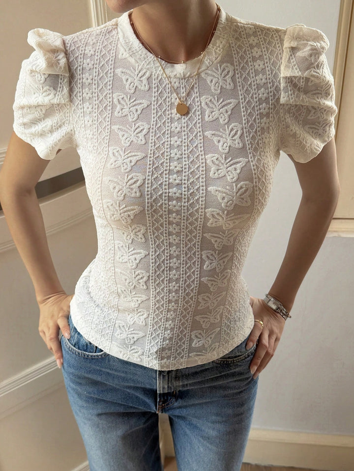 Tricou SHEIN, alb