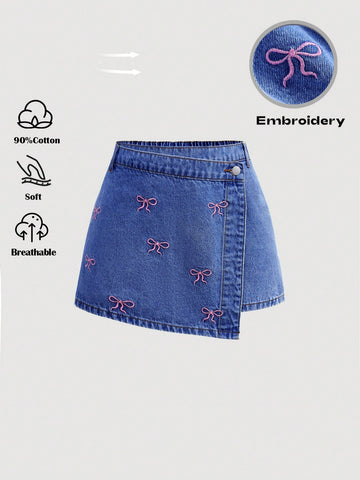 Fustă-pantalon SHEIN, albastru