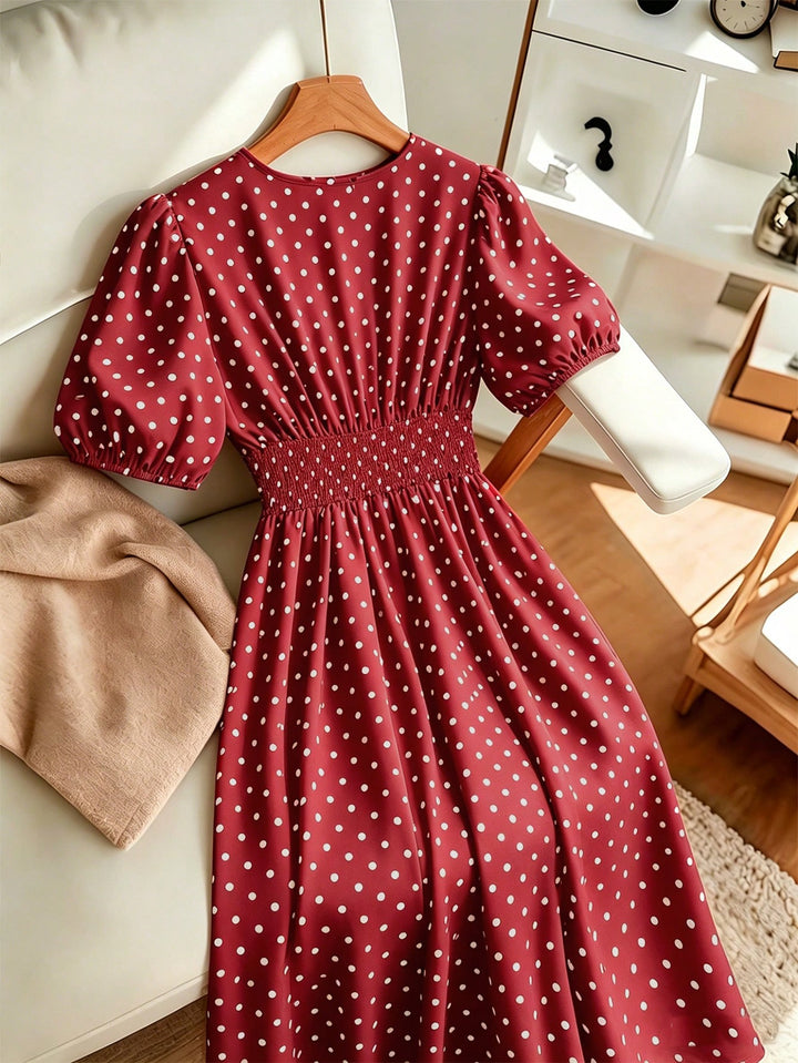 Rochie midi SHEIN, roșu