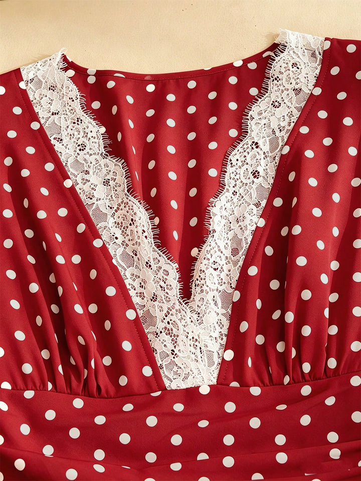 Rochie midi SHEIN, roșu