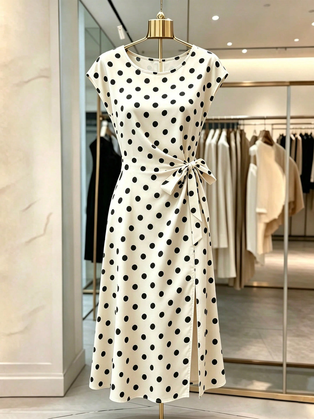 Rochie maxi SHEIN, bej