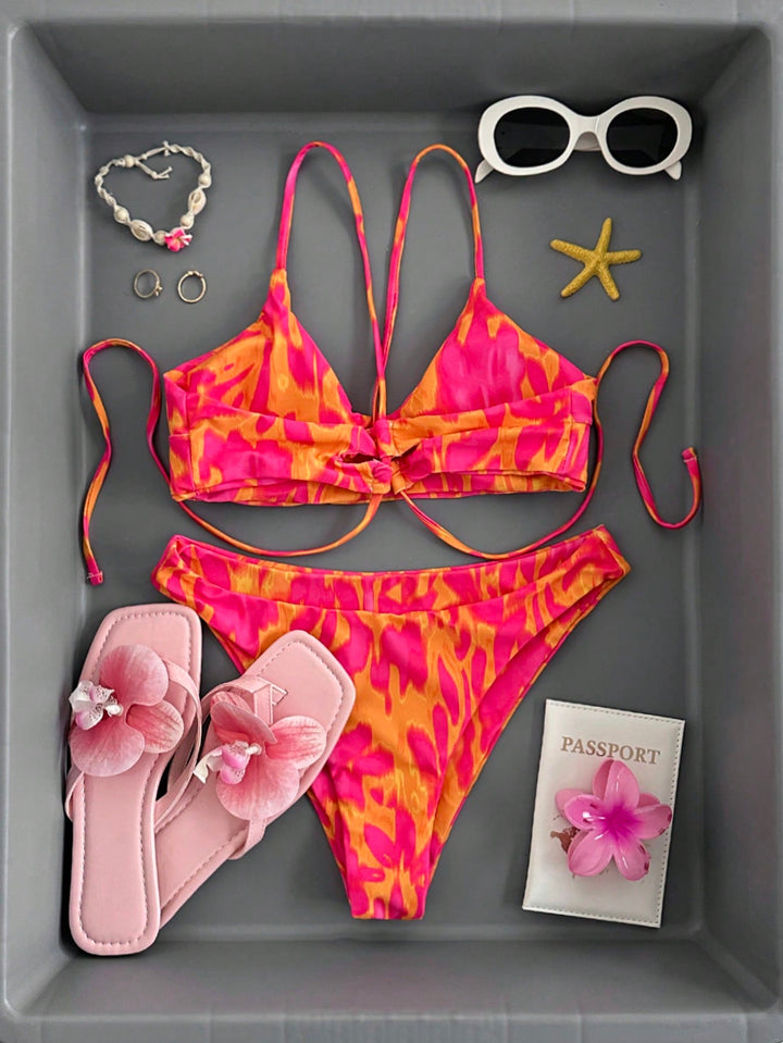 Set bikini SHEIN, mix culori