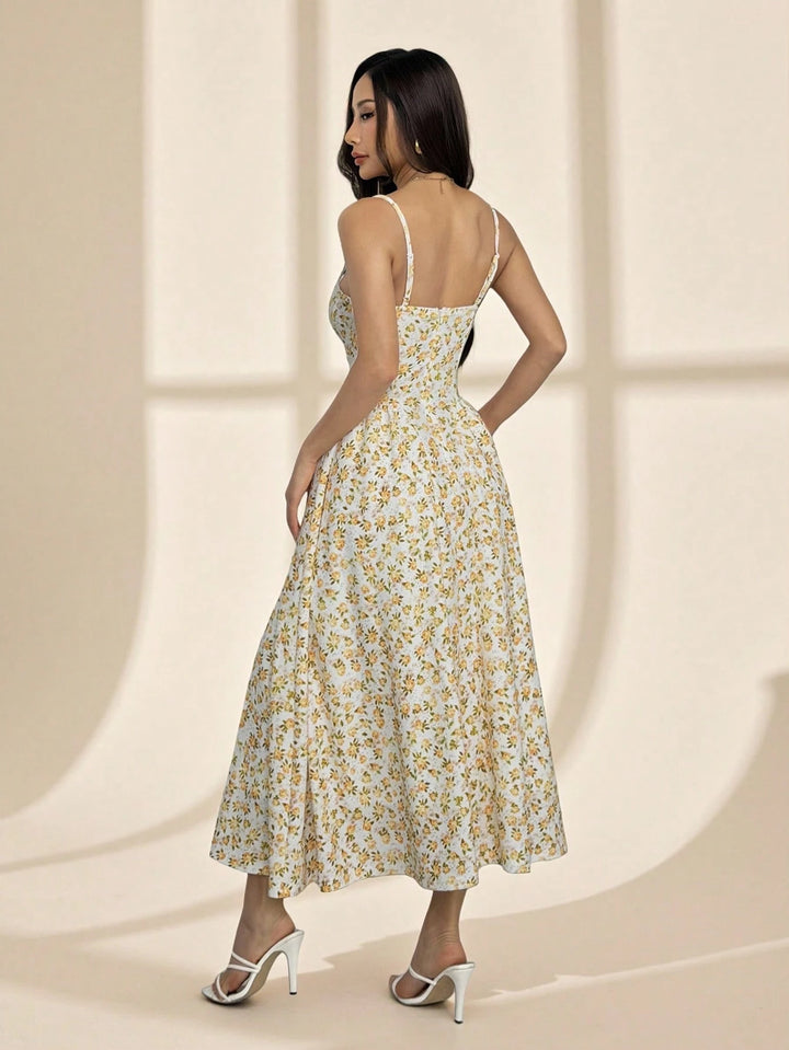 Rochie maxi SHEIN, mix culori