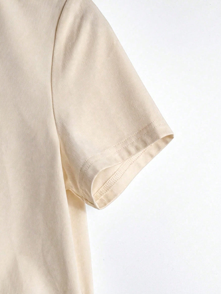 Tricou SHEIN, bej